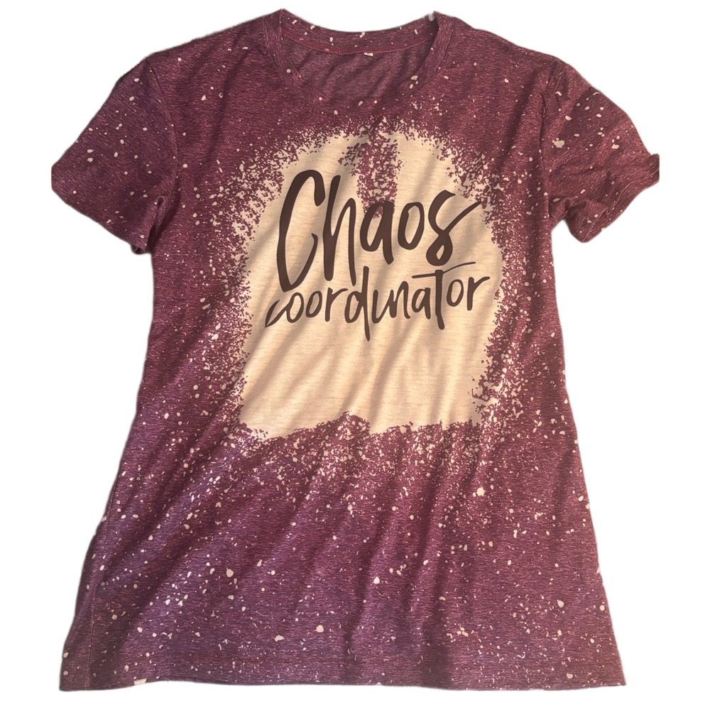 Chaos Coordinator T-Shirt Women’s Tee Size Small